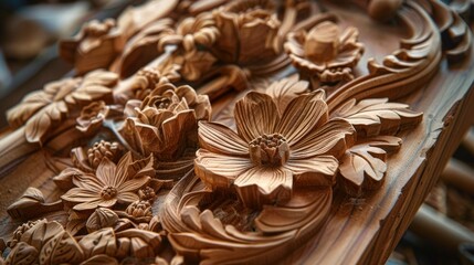 From intricate designs to simple shapes, wood carving allows for endless possibilities of expression.