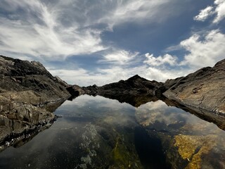 Near the Father Sidotti Landing Monument in Yakushima JAPAN, there is a beach where you can enjoy the magnificent terrain, geological formations and huge rocks.