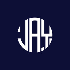 jay circle logo design