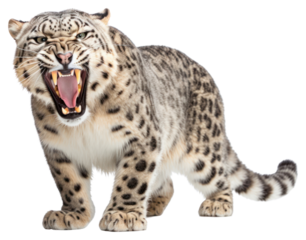 PNG Wildlife leopard animal mammal.