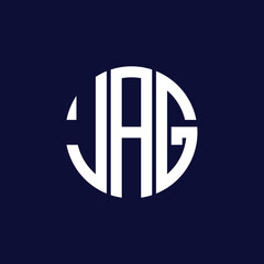 jag circle logo design © Abdullah