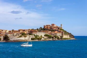 island of d'Elba, italy, a beautiful Island in the Tyrrhenian Sea, part of the Tuscan Archipelago, Italy