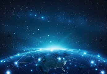 Global Network Connection with Earth and Stars