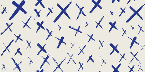 Minimalist trendy abstract seamless pattern. Line art illustrations. Modern vector template for design.
