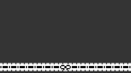 ピクセルアートなハシゴレースのシンプル壁紙❤︎