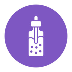 Fototapeta premium Essence vector icon. Can be used for Skincare iconset.