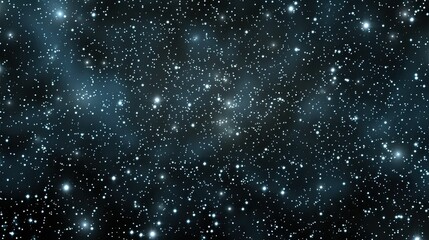 A Cosmic Symphony: A Field of Stars in the Night Sky