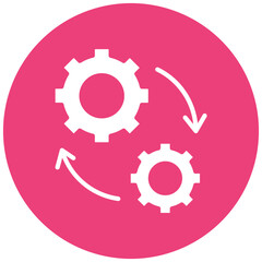 Automation vector icon. Can be used for Business Analytics iconset.