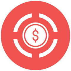 Market Dominance vector icon. Can be used for Business Analytics iconset.