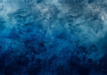 Abstract Watercolor Blue Gradient Background
