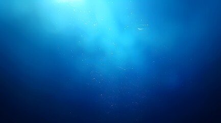Minimalist Blue Gradient Underwater Background