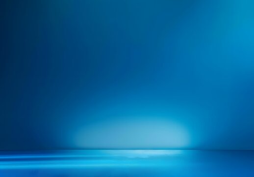 Cinematic Blue Gradient Studio Backdrop
