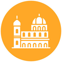 Florence Cathedral vector icon. Can be used for Italy iconset.