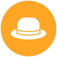 Carioca Hat vector icon. Can be used for Festa Junina iconset.
