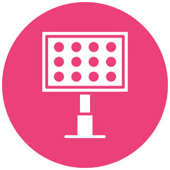 Stadium Lights vector icon. Can be used for Rugby iconset.