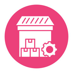 Warehouse Management vector icon. Can be used for Warehouse iconset.