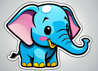 Obraz premium elephant generative ai