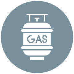 Gas vector icon. Can be used for Manufacturing iconset.