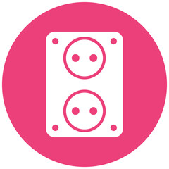 Plug vector icon. Can be used for Battery and Power iconset.