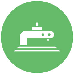 Hole Punch vector icon. Can be used for Shoemaker iconset.