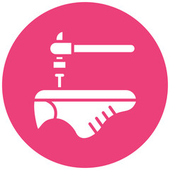 Shoemaker vector icon. Can be used for Shoemaker iconset.