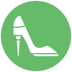 Heel vector icon. Can be used for Shoemaker iconset.