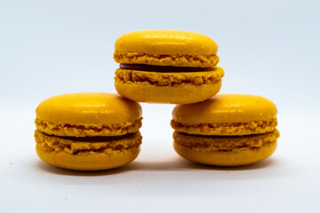macaroons on a table