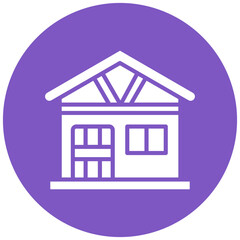 House vector icon. Can be used for Oktoberfest iconset.