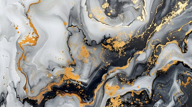abstract panting Dim gray Silver marbel and send ston black gold cub abstract panels withe white backrounde, texture