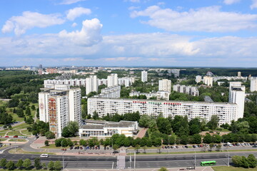 Obraz premium Minsk Belarus 24 06 2223 Minsk is the capital and largest city of Belarus, the administrative center of the Minsk region.
