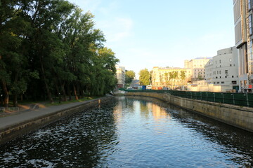 Naklejka premium Minsk Belarus 24 06 2223 Minsk is the capital and largest city of Belarus, the administrative center of the Minsk region.