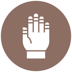 Injuries vector icon. Can be used for Volleyball iconset.