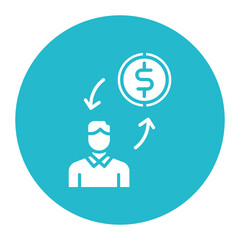 Currency Exchange Rates vector icon. Can be used for Trading iconset.