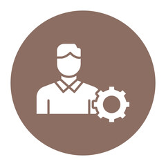 User Settings vector icon. Can be used for Trading iconset.