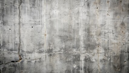 Obraz premium Industrial textured concrete background with subtle cracks and rough surface in neutral gray tone colors.