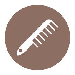Hair Comb vector icon. Can be used for Spa iconset.