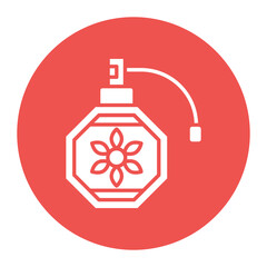 Perfume vector icon. Can be used for Spa iconset.