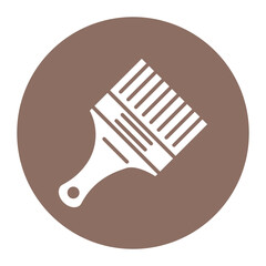 Paint Brush vector icon. Can be used for Home Improvements iconset.