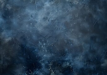 Obraz premium Dark Blue Grunge Texture Background Wall
