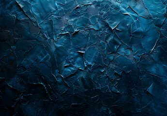 Fototapeta premium Dark Blue Rough Texture Wall Background