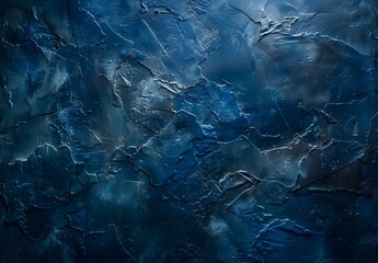 Dark Blue Grunge Texture Background