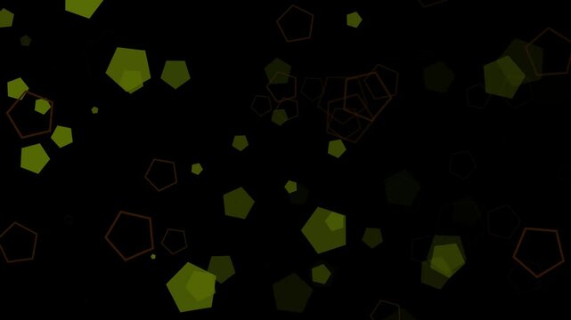 shape particle pop simple abstract geometric background