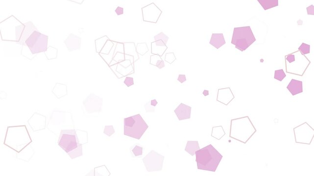 shape particle pop simple abstract geometric background