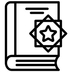 Genre vector icon illustration of Literature iconset.