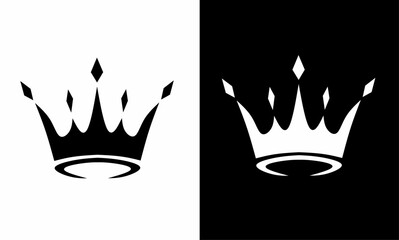 illustration vector graphic of template logo design simple crown
