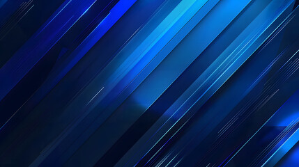 blue gradients in an abstract pattern with diagonal lines and corners on a dark background, simple shapes and lines in a minimalist style.