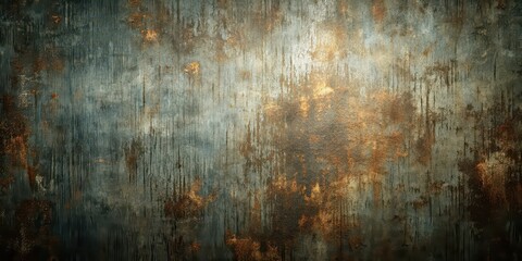 Obraz premium Grunge metal texture with a grainy surface, perfect for an abstract dark wallpaper, grunge, metal, texture, pattern