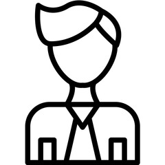 Man vector icon illustration of Party and Celebration iconset.