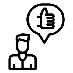 Good Vibes vector icon illustration of Friendship iconset.