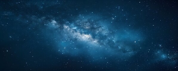 Fototapeta premium Milky Way Galaxy Night Sky Background